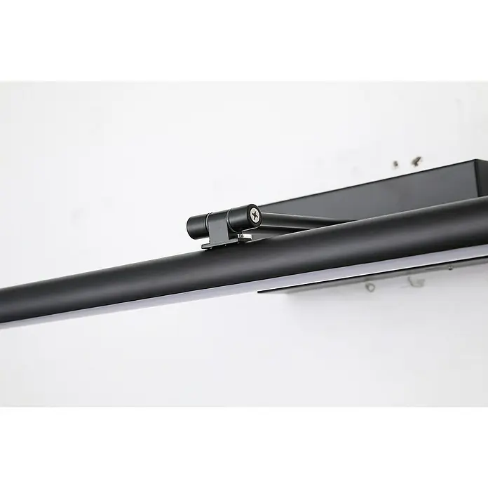 Searchlight LED-Bilderleuchte Holton - 3 W, L x B x H: 18 x 45,5 x 18 cm, Schwarz - Schwarze, moderne Bilderleuchte zur Beleuchtung von Kunstwerken und Bildern. Das Licht sorgt für eine schöne Atmosphäre im Raum.