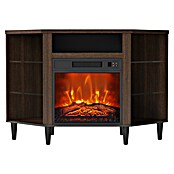 Fulmo Mueble para chimenea Dalí (55,9 x 114,3 x 75,7 cm, Marrón, Madera) | BAUHAUS