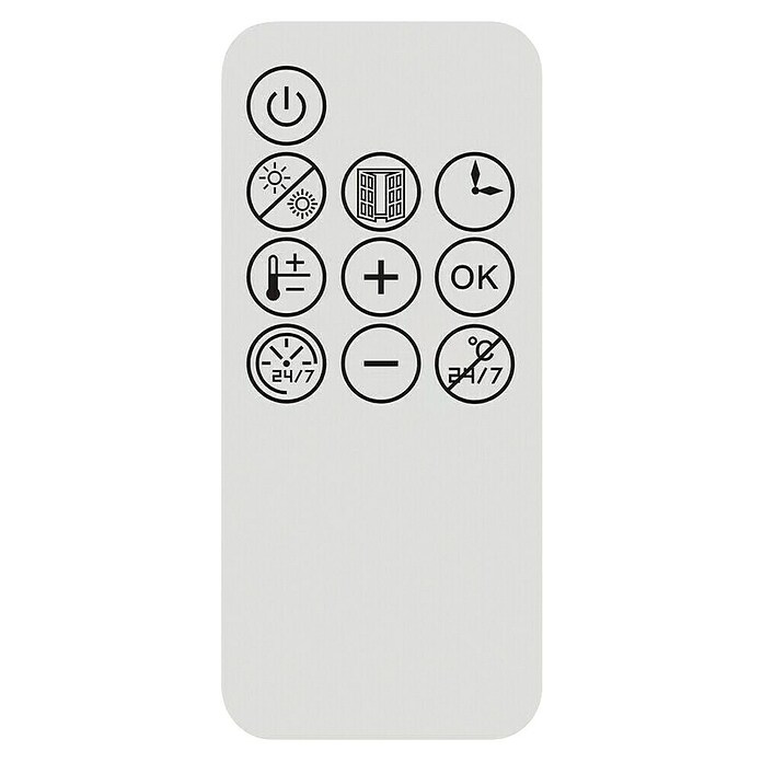 Fulmo Calefactor de pared Helsinki (11,6 x 42,8 x 17,5 cm, Blanco) | BAUHAUS