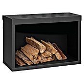 Fulmo Accesorio para chimenea Turín (L x An x Al: 28 x 58 x 30 cm, Negro) | BAUHAUS