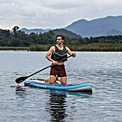 Bestway Hydro Force SUP-boardset Oceana™ Compactair™ met geïntegreerde elektrische pomp (l x b x h: 305 x 84 x 15 cm, Belasting: 130 kg, Opblaasbaar, Blauw) | BAUHAUS