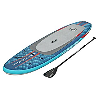 Bestway Hydro Force SUP-boardset Oceana™ Compactair™ met geïntegreerde elektrische pomp (l x b x h: 305 x 84 x 15 cm, Belasting: 130 kg, Opblaasbaar, Blauw)
