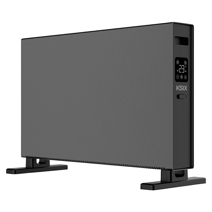 Ksix Calefactor de aire Blaze (2.000 W, Negro, 23 x 62 x 43 cm) | BAUHAUS