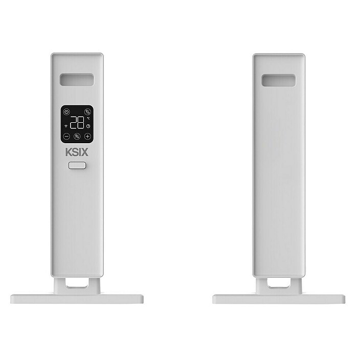 Ksix Calefactor de aire Blaze (2.000 W, Blanco, 23 x 62 x 43 cm) | BAUHAUS