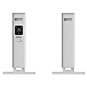 Ksix Calefactor de aire Blaze (2.000 W, Blanco, 23 x 62 x 43 cm) | BAUHAUS