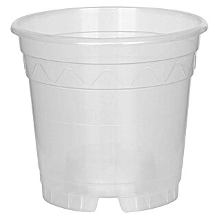 Tegla za orhideju (Promjer: 16 cm, Plastika, Bijela)