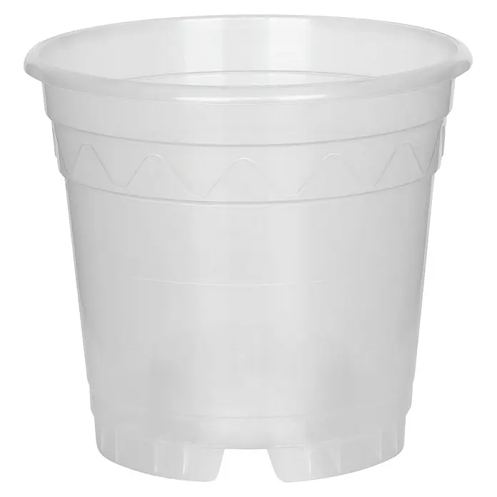 T4U - Vaso rotondo in plastica da 9 cm, adatto per piante succulente