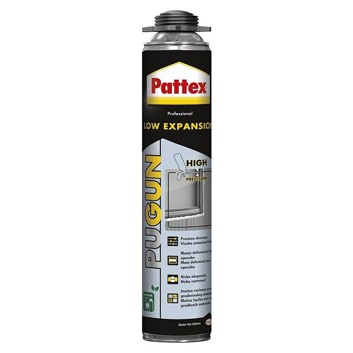 Pattex Pjena za pištolj Low Expansion  (700 ml) | BAUHAUS