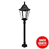 Panaled Vagg Baliza exterior (Color del marco: Negro, Sin bombillas) | BAUHAUS