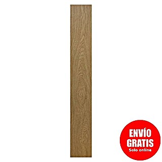 Suelo vinílico SPC Virginia (1.220 x 181 x 5,5 mm, Marrón, Resistente al agua)