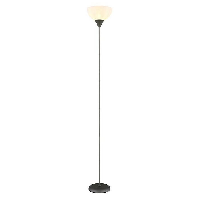 Globo Stehleuchte Wilbur (Höhe: 178,5 cm, Titanfarben, Lampenfassung: E27) | BAUHAUS
