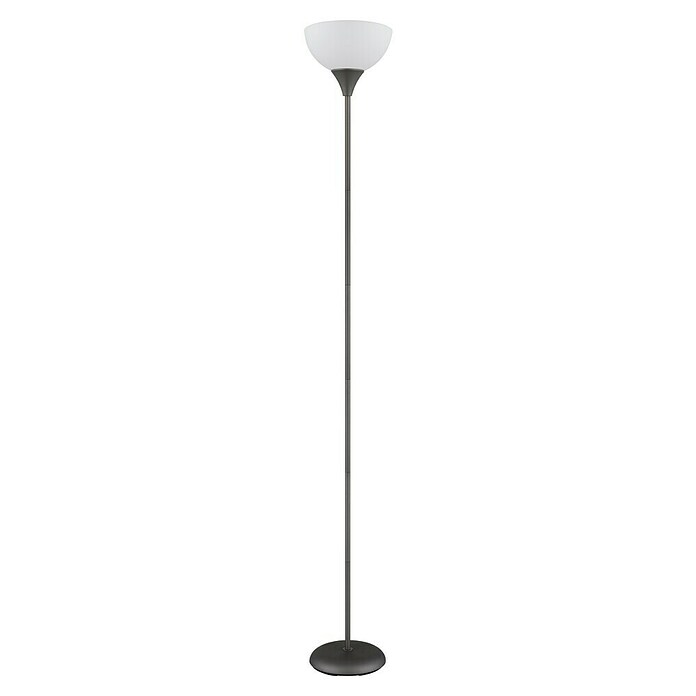 Globo Stehleuchte Wilbur (Höhe: 178,5 cm, Titanfarben, Lampenfassung: E27) | BAUHAUS