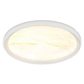 Globo Okrugla stropna LED svjetiljka Tyler  (24 W, Ø x V: 385 cm x 80 mm, Bijela, Neutralno bijelo) | BAUHAUS
