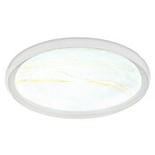 Globo Okrugla stropna LED svjetiljka Tyler  (24 W, Ø x V: 385 cm x 80 mm, Bijela, Neutralno bijelo) | BAUHAUS