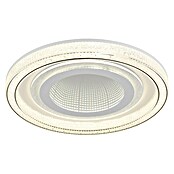 Globo Okrugla stropna LED svjetiljka Alsuna  (48 W, Ø x V: 48 x 7 cm, Bijela) | BAUHAUS