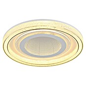 Globo Okrugla stropna LED svjetiljka Alsuna  (48 W, Ø x V: 48 x 7 cm, Bijela) | BAUHAUS