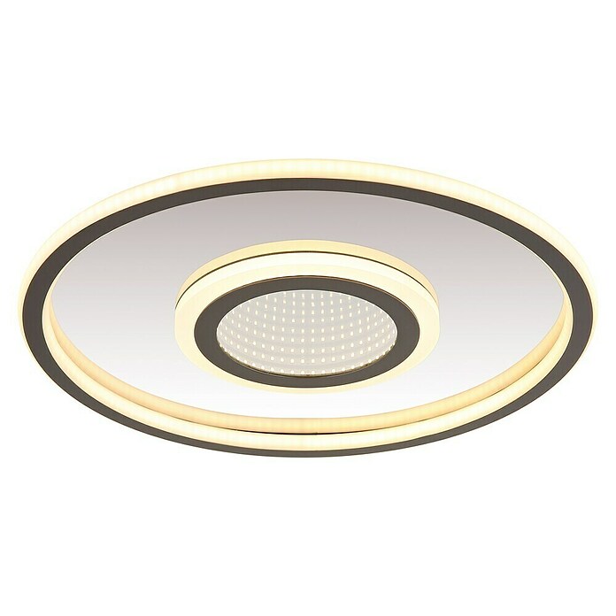 Globo LED okrogla stropna svetilka Cara  (40 W, Ø x V: 43,2 x 5 cm, Toplo bela) | 3016 - Deckenleuchte | CACB - Deckenleuchten | CAC - Indoorleuchten | CA - Beleuchtung | C - Elektro | BAUHAUS
