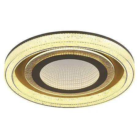 Globo LED-Deckenleuchte rund mit Tunneleffekt Alsuna