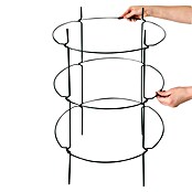 Bellissa Opora za trajnice Falter  (Zelena, 43,5 x 78 cm) | 7407 - Metall Spaliere/Stäbe/Staudenhalter | IAGA - Metallzaun | IAG - Außenbereichsausstattung | IA - Gartenhartware | I - Stadtgarten | BAUHAUS