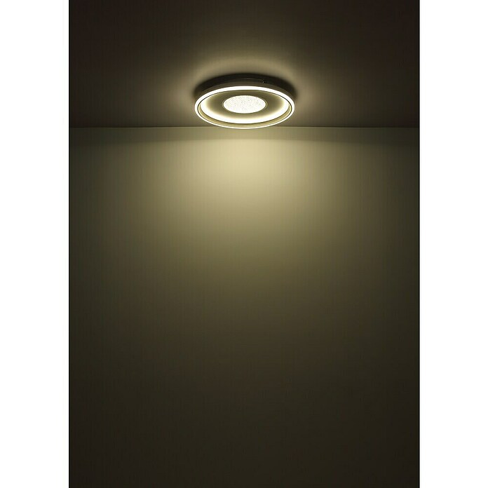 Globo Okrugla stropna LED svjetiljka Eila  (48 W, Ø x V: 48 x 6,3 cm) | BAUHAUS