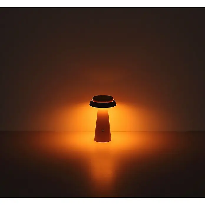 Globo Solar-Tischleuchte Pokal - 4 W, Rosa, IP54, Ø x H: 140 x 225 mm - Elegante, kabellose Tischleuchte mit warmem Lichtschein. Perfekt für stimmungsvolle Abende oder als sanftes Nachtlicht.