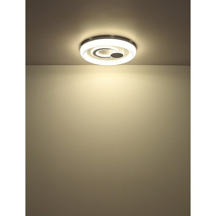 Globo Okrugla stropna LED svjetiljka Ruiz  (48 W, Ø x V: 48 x 7,5 cm) | BAUHAUS