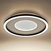 Globo Okrugla stropna LED svjetiljka Wiley  (24 W, Ø x V: 33 x 5,7 cm, Siva, Hladna bijela) | BAUHAUS