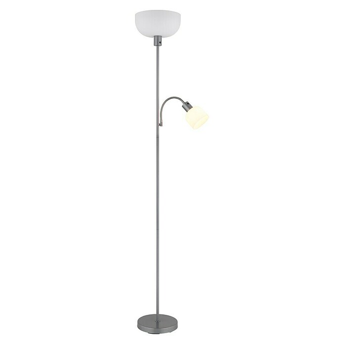 Globo Stajaća svjetiljka Hintom  (60 W, Visina: 178 cm, Srebrna, E27) | BAUHAUS