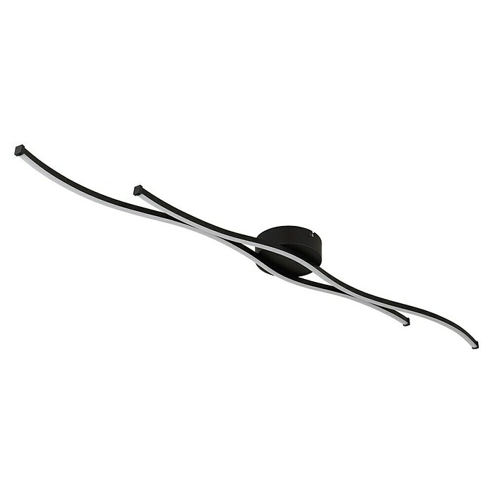 Globo LED stropna svjetiljka Boyd  (30 W, D x Š x V: 1.104 x 130 x 56 mm, Crna, Topla bijela) | BAUHAUS