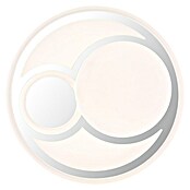 Globo Okrugla stropna LED svjetiljka Ruiz  (24 W, Ø x V: 380 x 75 mm, Bijela, Topla bijela) | BAUHAUS