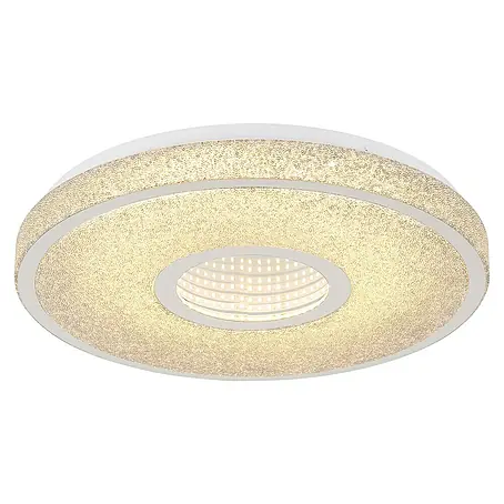Globo  LED-Deckenleuchte rund mit Tunneleffekt Astania