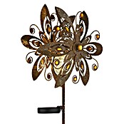 Globo Dekorativna solarna svjetiljka  (0,02 W, D x Š x V: 320 x 175 x 1.240 mm, Roza, IP44) | BAUHAUS