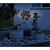 Globo Dekorativna solarna svjetiljka  (0,02 W, D x Š x V: 320 x 175 x 1.240 mm, Roza, IP44) | BAUHAUS
