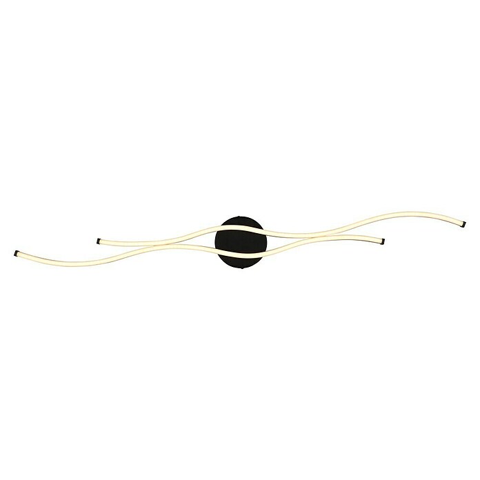 Globo LED stropna svjetiljka Boyd  (30 W, D x Š x V: 1.104 x 130 x 56 mm, Crna, Topla bijela) | BAUHAUS