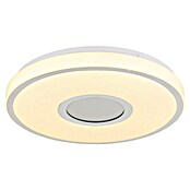 Globo Okrugla stropna LED svjetiljka Astania  (Boja kućišta: Bijela, Ø x V: 38 x 6,5 cm, Topla bijela) | BAUHAUS