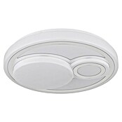 Globo Okrugla stropna LED svjetiljka Ruiz  (24 W, Ø x V: 380 x 75 mm, Bijela, Topla bijela) | BAUHAUS