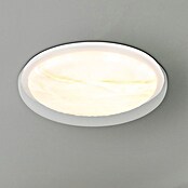 Globo Okrugla stropna LED svjetiljka Tyler  (24 W, Ø x V: 385 cm x 80 mm, Bijela, Neutralno bijelo) | BAUHAUS