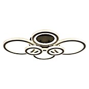 Globo LED stropna svjetiljka Kora  (60 W, D x Š x V: 780 x 560 x 120 mm, Crna, Topla bijela) | BAUHAUS