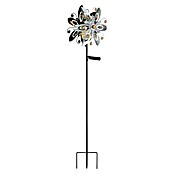 Globo Dekorativna solarna svjetiljka  (0,02 W, D x Š x V: 320 x 175 x 1.240 mm, Srebrna, IP44) | BAUHAUS