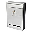 Portaferm Briefkasten PM 11 (75 x 215 x 315, Silber)