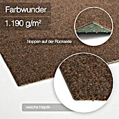 Rasenteppich Farbwunder (2 400 x 200 cm, Braun, Mit Drainagenoppen) | BAUHAUS