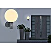 Globo LED-Außenwandleuchte Ossy (Anthrazit, weiß, IP44, B x H: 250 x 370 mm) | BAUHAUS