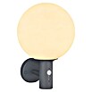 Globo LED-Außenwandleuchte Ossy (Anthrazit, weiß, IP44, B x H: 250 x 370 mm) | BAUHAUS