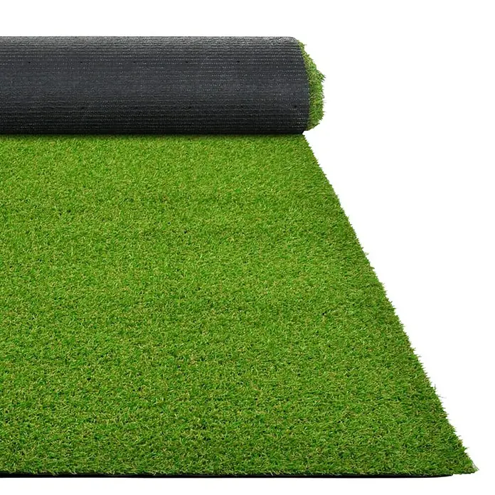 Kunstrasen Riviera - 400 x 200 cm, Grün - Kunstrasenrolle für den Außenbereich. Perfekt für Gärten, Terrassen und Balkone. Einfach zu verlegen, pflegeleicht und wetterfest.