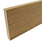 Rufete Zócalo de PVC (2,4 m x 90 mm x 12 mm, Roble medio) | BAUHAUS