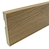 Rufete Zócalo de PVC (2,4 m x 80 mm x 14 mm, Roble antiguo) | BAUHAUS