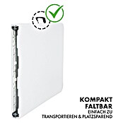 Floordirekt Klapptisch Akita (L x B x H: 183 x 76 x 74 cm, Kunststoff, Rechteckig, Weiß) | BAUHAUS