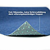 Rasenteppich Farbwunder (2 800 x 200 cm, Blau, Mit Drainagenoppen) | BAUHAUS