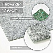 Rasenteppich Farbwunder (2 800 x 200 cm, Grau, Mit Drainagenoppen) | BAUHAUS