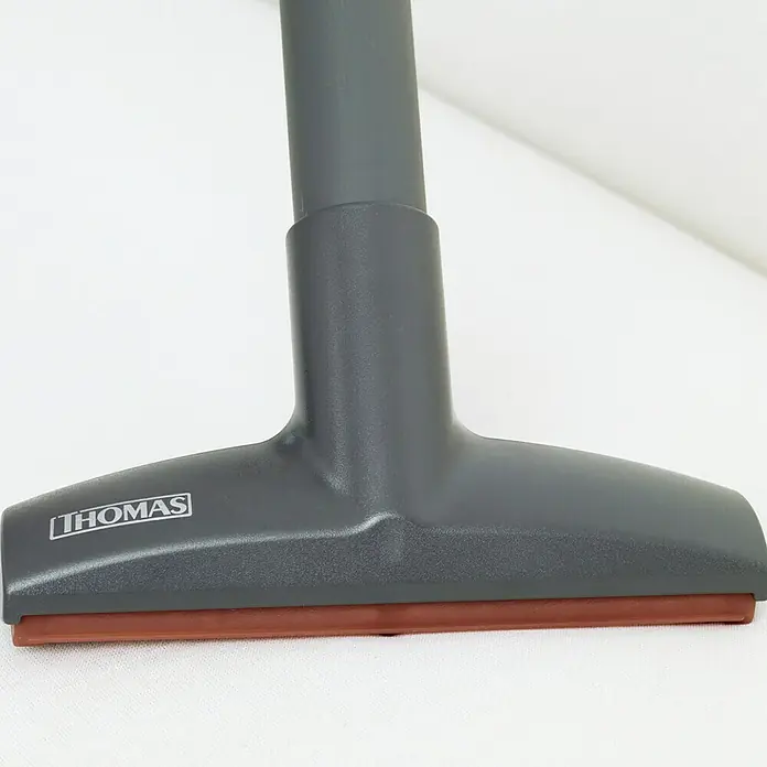 Thomas Waschsauger Aqua+ Pet & Family - 1.600 W, Behältervolumen: 1,8 l - Nahaufnahme des THOMAS-Saugkopfes, ideal für effektive Reinigungsarbeiten im Haushalt. Er ist robust, langlebig und zuverlässig.